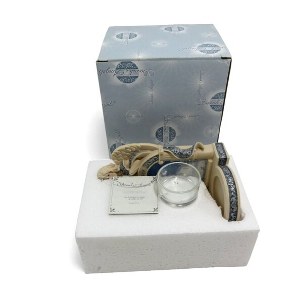 SARAH'S ANGELS Peace Angel Candle Holder for Serene Home Decor Boxed - Picture 9 of 11